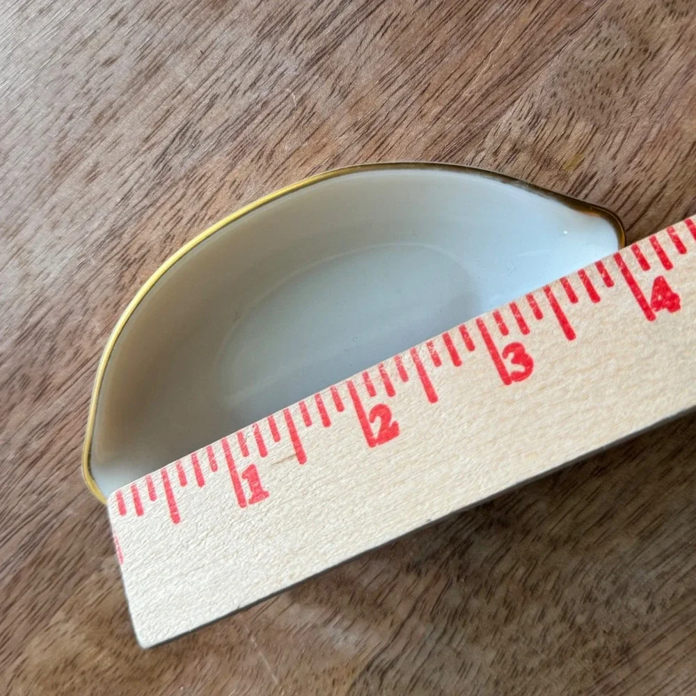 VTG Lenox Olympia Gold Ashtray Trinket Dish 4
